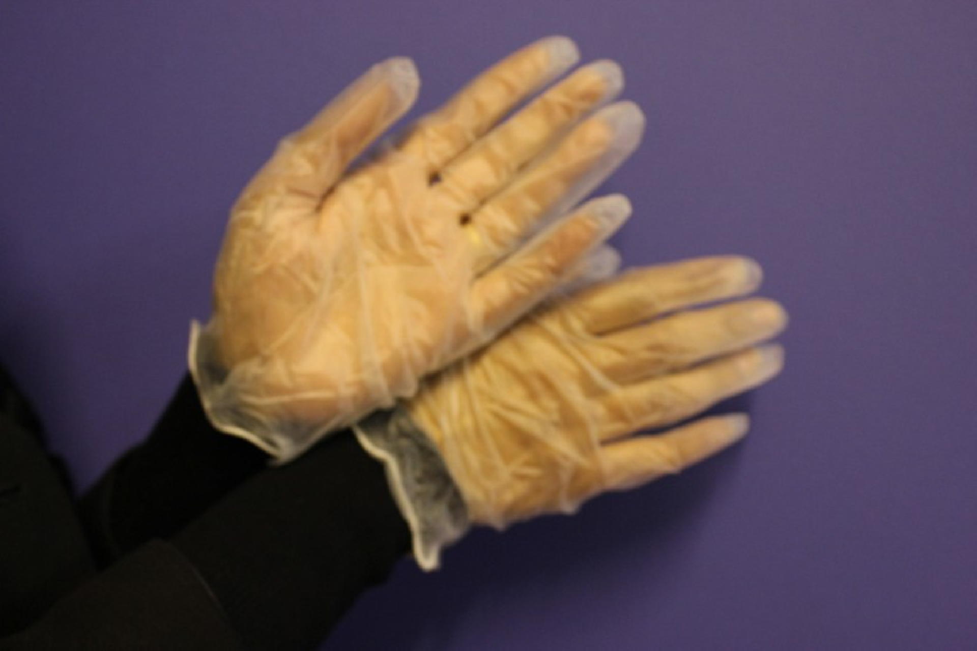 100 Clear Latex Gloves Medium Powder Free Cleaning Garage Mechanic